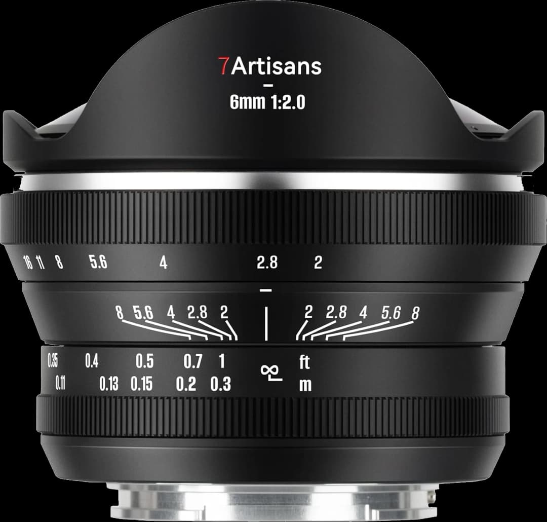 7artisans 6mm F2.0 Fisheye MFT