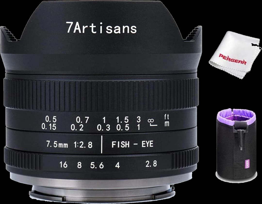 7artisans 7.5mm F2.8 II Fisheye MFT