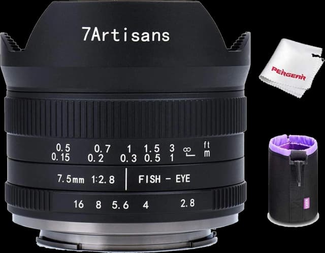 7artisans 7.5mm F2.8 II Fisheye MFT