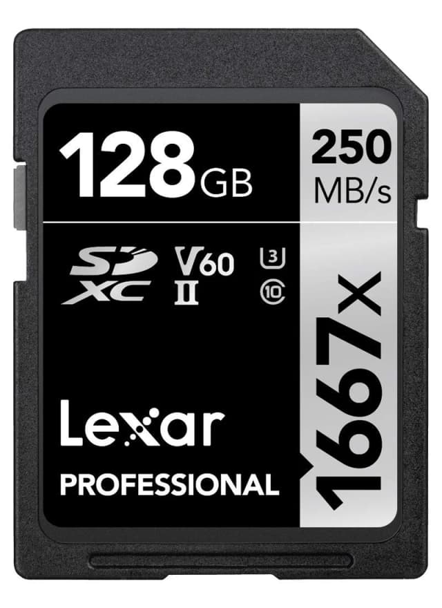 Lexar Professional 1667x 128 GB SDXC UHS-II